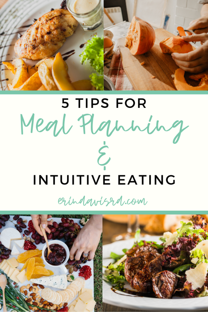 Meal Planning for Intuitive Eating