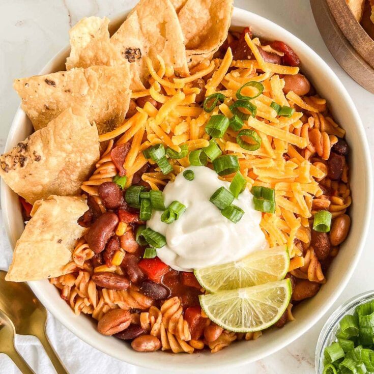 Image for Easy Vegan Chili Mac (slow cooker or stovetop)