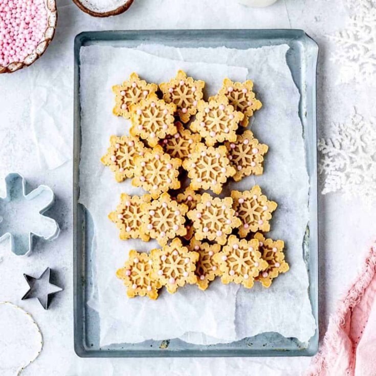 Image for Healthy Almond Flour Shortbread Cookies {Gluten-free}