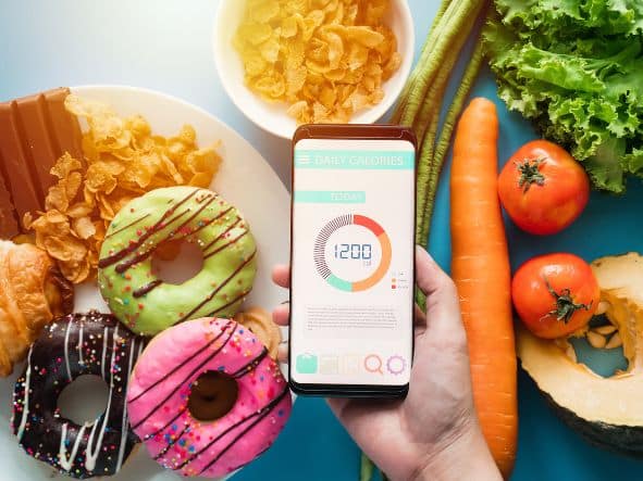 calorie calculating phone app